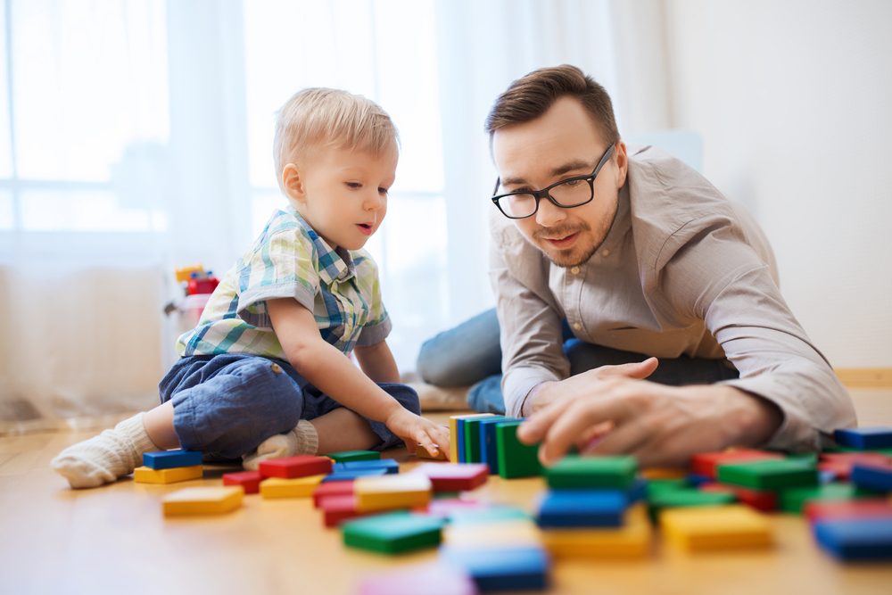 brinquedos fortalecem elo parental