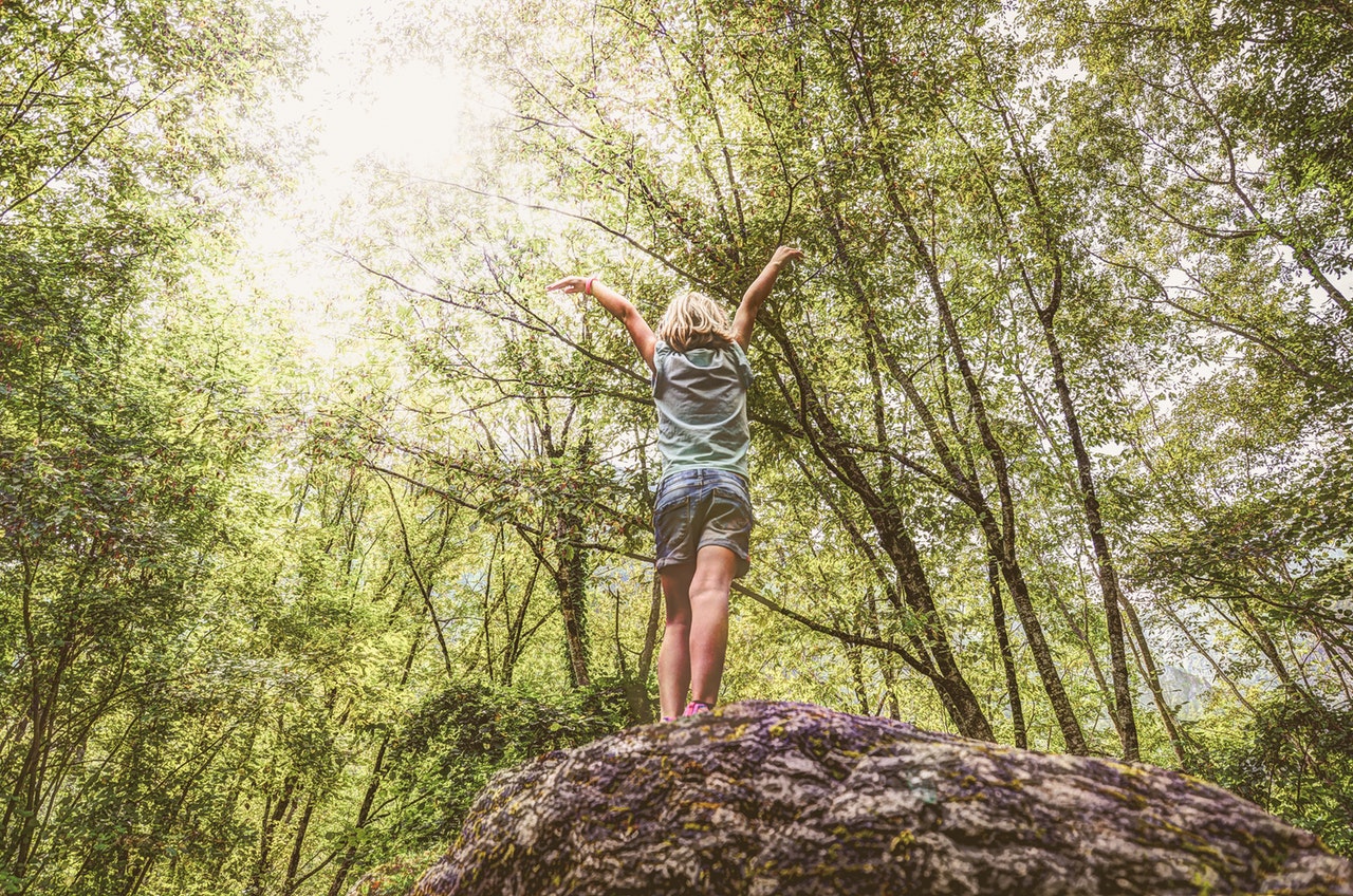 contato com a natureza benefícios para as crianças